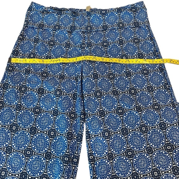 Helen Jon UPF 50 Antibes Fold Over Beach Pants Size Small Blue & White NWT - Picture 11 of 16